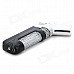 Windproof 1300'C Butane Jet Gas Lighter for Soldering / Lighting Cigarette - Black + Silver Windproof 1300'C Butane Jet Gas Lighter for Soldering / Lighting Cigarette - Black + Silver