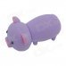 Piggy Style USB 2.0 Flash Drive Disk - Light Purple + Pink (8GB) Piggy Style USB 2.0 Flash Drive Disk - Light Purple + Pink (8GB)