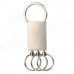 Convenient Zinc Alloy Key Ring - Silver Convenient Zinc Alloy Key Ring - Silver