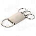 Convenient Zinc Alloy Key Ring - Silver Convenient Zinc Alloy Key Ring - Silver