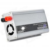 DOXIN1000 1000W Car DC 12V to AC 220V Power Inverter - Red + Silver + Black