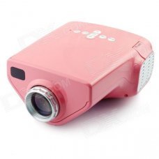 LETO E03 Mini Home Portable LED HDMI Projector - Pink LETO E03 Mini Home Portable LED HDMI Projector - Pink