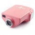 LETO E03 Mini Home Portable LED HDMI Projector - Pink LETO E03 Mini Home Portable LED HDMI Projector - Pink