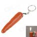 6695 Mini Portable Carrot Style Lighter - Orange + Green 6695 Mini Portable Carrot Style Lighter - Orange + Green