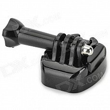 DIY PC + Stainless Steel Tripod Fastener Adapter for GOPRO Hero 4 - Black DIY PC + Stainless Steel Tripod Fastener Adapter for GOPRO Hero 4 - Black