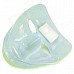 PVC Glow-in-the-Dark Face Mask for Women - Fluorecent Green PVC Glow-in-the-Dark Face Mask for Women - Fluorecent Green