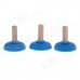 81195 Multi-fonction Plunger Shaped Refrigerator Magnets - Blue (3 PCS) 81195 Multi-fonction Plunger Shaped Refrigerator Magnets - Blue (3 PCS)