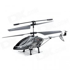 YD-118 Rechargeable 3.5-CH Gyro R/C Helicopter w/ Controller - Black + Grey YD-118 Rechargeable 3.5-CH Gyro R/C Helicopter w/ Controller - Black + Grey