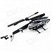 YD-118 Rechargeable 3.5-CH Gyro R/C Helicopter w/ Controller - Black + Grey YD-118 Rechargeable 3.5-CH Gyro R/C Helicopter w/ Controller - Black + Grey