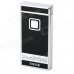 901 Touch Key Windproof Butane Jet Lighter - Black + Silver 901 Touch Key Windproof Butane Jet Lighter - Black + Silver