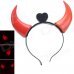 Devil Flashing Horn Style Head Hoop - Black + Red (3 x AG10) Devil Flashing Horn Style Head Hoop - Black + Red (3 x AG10)