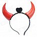 Devil Flashing Horn Style Head Hoop - Black + Red (3 x AG10) Devil Flashing Horn Style Head Hoop - Black + Red (3 x AG10)