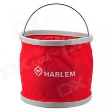 HARLEM HL802 Multifuction Foldable Portable Thicken Car Bucket (9L) HARLEM HL802 Multifuction Foldable Portable Thicken Car Bucket (9L)