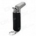 DS-01 Windproof Dual Blue Flame Butane Gas Lighter w/ Keyring - Black DS-01 Windproof Dual Blue Flame Butane Gas Lighter w/ Keyring - Black