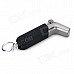 DS-01 Windproof Dual Blue Flame Butane Gas Lighter w/ Keyring - Black DS-01 Windproof Dual Blue Flame Butane Gas Lighter w/ Keyring - Black