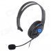 Gaming Headset Headphones w/ Microphone / Voice Control for PS4 - Black + Blue (3.5mm Plug / 110cm) Gaming Headset Headphones w/ Microphone / Voice Control for PS4 - Black + Blue (3.5mm Plug / 110cm)