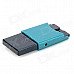 KINGMAX Super Mini Portable TF Card Reader - Blue (64G Max.) KINGMAX Super Mini Portable TF Card Reader - Blue (64G Max.)