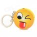 Novel Cute Emoji Pattern Round Refueling Butane Gas Lighter - Light Yellow + Red Novel Cute Emoji Pattern Round Refueling Butane Gas Lighter - Light Yellow + Red