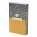 COHIBA H083B Stylish Windproof Butane Jet Flame Lighter - Silver + Golden COHIBA H083B Stylish Windproof Butane Jet Flame Lighter - Silver + Golden