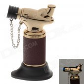JOBON ZB-821A Elbow Boutique Into Desktop Cigar Lighter - Golden + Brown