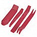 C131124 Convenient ABS Car Stereo Dismantle Tool Set - Dark Red (4 PCS) C131124 Convenient ABS Car Stereo Dismantle Tool Set - Dark Red (4 PCS)