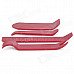 C131124 Convenient ABS Car Stereo Dismantle Tool Set - Dark Red (4 PCS) C131124 Convenient ABS Car Stereo Dismantle Tool Set - Dark Red (4 PCS)