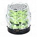 Lotus Flower Style Mini 3W Portable Speaker w/ Mini USB / TF / FM - Green + Black + Transparent Lotus Flower Style Mini 3W Portable Speaker w/ Mini USB / TF / FM - Green + Black + Transparent