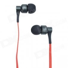 KaisiKing K-E02 HD Stereo In-Ear Earphones - Black + Red (3.5mm Plug / 119cm-Cable) KaisiKing K-E02 HD Stereo In-Ear Earphones - Black + Red (3.5mm Plug / 119cm-Cable)
