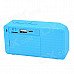Portable Multi-Funcion Bluetooth v2.1 Speaker w/ FM / TF - Blue Portable Multi-Funcion Bluetooth v2.1 Speaker w/ FM / TF - Blue
