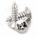 Fender Pickguard Screws for Electric Guitar - Silver (50 PCS) Fender Pickguard Screws for Electric Guitar - Silver (50 PCS)