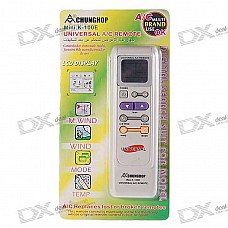 Universal IR Air Conditioner Remote Controller (2*AA)
