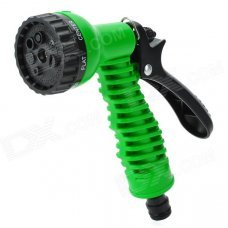 7-Mode Car Washing Handheld Water Gun w/ 15m Stretchable Water Pipe