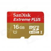 SanDisk 16GB Mobile Extreme Plus 533x microSDHC UHS-I Flash Memory Cards 80MB/s