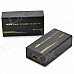 Full HD HDMI to RJ45 Signal Amplifier / Extender / Converter - Black Full HD HDMI to RJ45 Signal Amplifier / Extender / Converter - Black