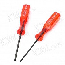 Cross and Trigram Screw Drivers 2-piece Kit for NDS NDSL and Wii Cross and Trigram Screw Drivers 2-piece Kit for NDS NDSL and Wii