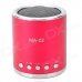 MA-02 Mini MP3 Speaker w/ TF / U-flash / FM - Wine Red MA-02 Mini MP3 Speaker w/ TF / U-flash / FM - Wine Red