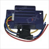 Car Audio Filter Stereo DVD GPS Head Unit Power Cable Noise Suppressor - Blue