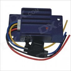 Car Audio Filter Stereo DVD GPS Head Unit Power Cable Noise Suppressor - Blue Car Audio Filter Stereo DVD GPS Head Unit Power Cable Noise Suppressor - Blue