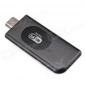 Miracast Wi-Fi Display Dongle for Cellphone & Tablet + More - Black