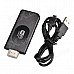 Miracast Wi-Fi Display Dongle for Cellphone & Tablet + More - Black Miracast Wi-Fi Display Dongle for Cellphone & Tablet + More - Black