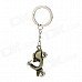 Creative Motorcycle Style Zinc Alloy Keychain - Antique Brass