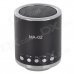 MA-02 Mini MP3 Speaker w/ TF / U-flash / FM - Black MA-02 Mini MP3 Speaker w/ TF / U-flash / FM - Black