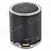 MA-02 Mini MP3 Speaker w/ TF / U-flash / FM - Black MA-02 Mini MP3 Speaker w/ TF / U-flash / FM - Black