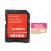 SANDISK Micro SD / TF 8GB Extreme Pro Card w/ TF Card to SD Card Adapter - Black (8GB) SANDISK Micro SD / TF 8GB Extreme Pro Card w/ TF Card to SD Card Adapter - Black (8GB)