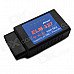 Jtron EML327 OBD Wi-Fi Auto Car Diagnostic Tool for IPHONE - Black + Blue Jtron EML327 OBD Wi-Fi Auto Car Diagnostic Tool for IPHONE - Black + Blue