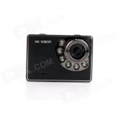 PANNOVO DV-AT91-B Waterproof 1080P 12.0 MP CMOS Sport Diving DVR Camcorder - Black