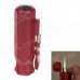 6552 Creative Portable Green Flame Windproof Lighter w/ Compass - Red 6552 Creative Portable Green Flame Windproof Lighter w/ Compass - Red
