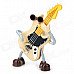 C1GL Guitar Doll Music Box - Yellow + Grey + Multi-Colored C1GL Guitar Doll Music Box - Yellow + Grey + Multi-Colored