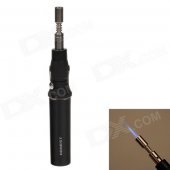 HONEST 507A-JET Super fire Refillable Lighter - Black