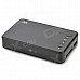 Mini 1080P Full HD Media Player w/ HDMI / USB / SD / VGA - Black Mini 1080P Full HD Media Player w/ HDMI / USB / SD / VGA - Black